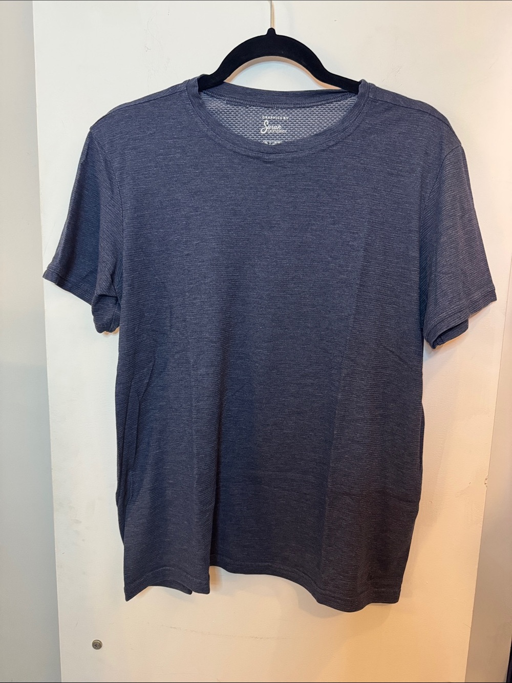 Men's Crewneck T-Shirt - Navy Heather
